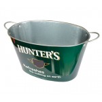 hunter's galvanized big metal beer buckets