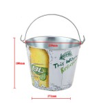 5L drinks promotion storage bucket in 180mm height