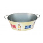 7.5L oval miller lite beer hot sale pail by iron