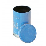 High Quality Classical Blue Tin Can for Tea